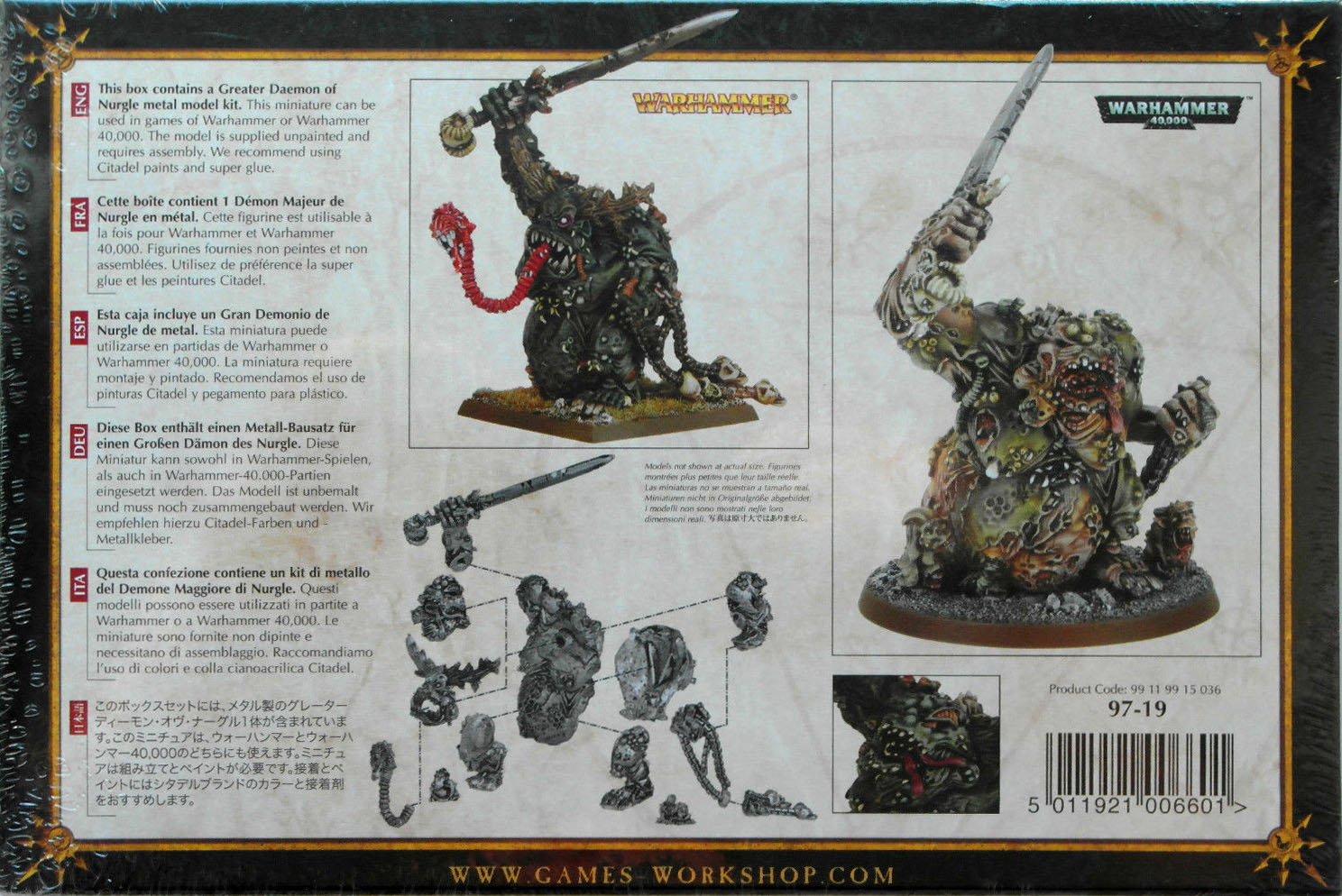 Collector-Info: 99119915036 (97-19) Daemons of Chaos Greater 